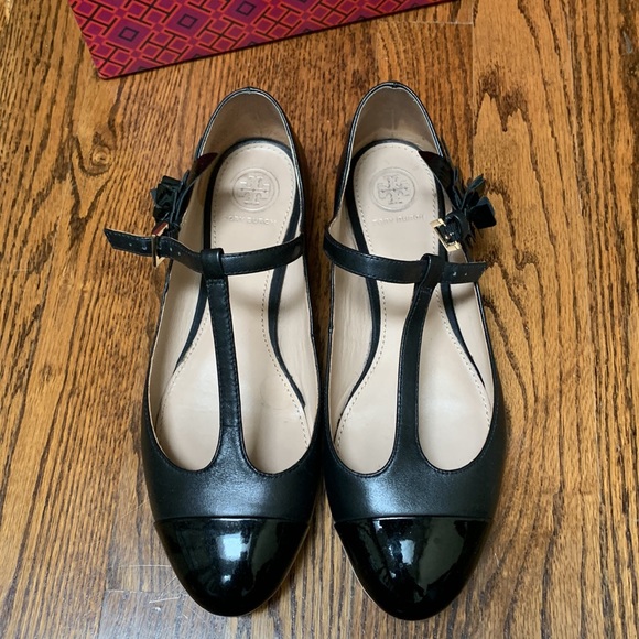 🌸TORY BURCH Blossom T-strap/Mary -Jane shoes - Picture 4 of 9